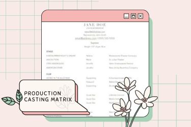 Production Casting Matrix